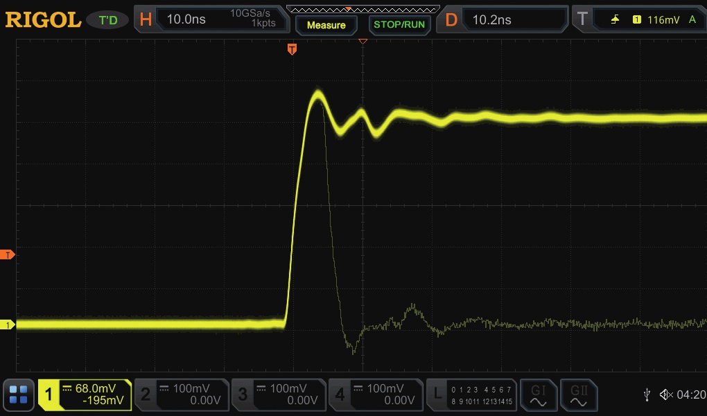 Rigol DS7054 | 500 MHz Oscilloscope, 10 GSa/s Sample Rate, 4 Channel ...